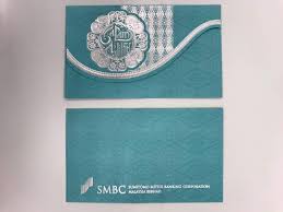 ** telah ditutup bermula 30/4/21 **. Banks Malaysia Best Sampul Duit Raya Design 2017 Sumitumo Mitsui Banking Corporation Tallypress
