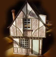 Jicolin Minis House Timbered Pan De Bois Maison Bois