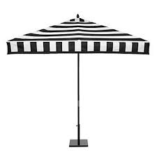 Black And White Outdoor Umbrella With Lights Black And White Stripes Are So Classic Pop With Some Bright Furniture And Your Outdoor Is Set Via Zgallerie 199 Umbrella Outdoor Umbrella Patio Umbrella