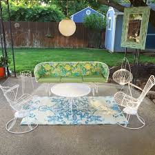 Thank You Craigslist For My Fabulous Vintage Homecrest Patio Furniture Vintage Patio Furniture Vintage Patio Patio Furniture