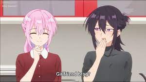 izumi's mom teasing Shikimori - Bilibili
