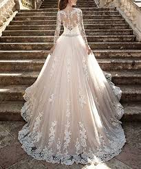 Cardol 2017 Women S Lace Wedding Dresses Bridal Gowns Long Sleeves Ball Gowns At Amazon Women S Wedding Dresses Cinderella Bridal Dresses Wedding Dresses Lace