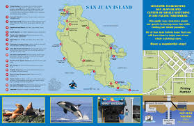 Print A Map San Juan Safaris San Juan Island Whale