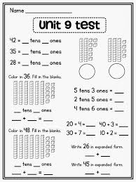 Writing sheets for first graders first grade writing worksheets. Place Value Worksheets First Grade Tens And Ones Worksheet Library