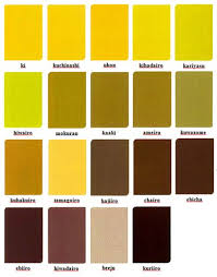 Japanese Colour Names Seasonal Combinations Japanese Colors Japanese Color Names