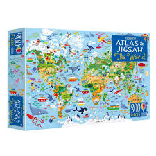 Check spelling or type a new query. Box Dented Usborne The World Jigsaw And Atlas 300 Pcs Jigsaw Puzzles Shopee Malaysia