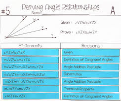 Gina wilson, 2012 products by gina wilson (all things algebra) may be used by the purchaser for their classroom use only. Angle Proofs Worksheet With Answers Promotiontablecovers Dokter Andalan