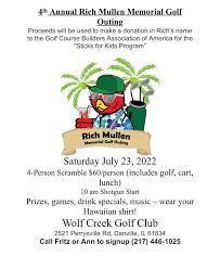Profile for Rich Mullen Memorial Golf Outing