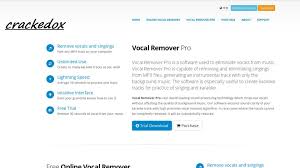 Vocal remover is capable of eliminating the voice of the singer from any song. Vocal Remover Pro 2 0 Crack Plus Activation Number Latest