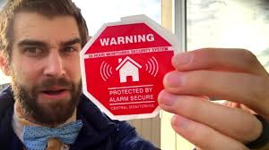 The second burglar alarm circuit using arduino is a little advanced one which uses gsm module to send sms alerts to mobile numbers stored inside the arduino program. Five 5 Authentic Home Security Window Door Decal Stickers Amazon Youtube