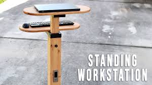 It's a project that you can do in a weekend with only a few power tools and little woodworking/diy experience. How To Make A Standing Desk Youtube