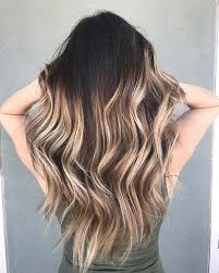 Honey balayage is a golden mean between highlights in blonde and brown. 21 Chic Examples Of Black Hair With Blonde Highlights Stayglam In 2020 Black Hair With Blonde Highlights Blonde Highlights Hair Highlights