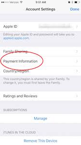 If you don't see this option, make sure you're signed out of icloud. How To Remove Or Change Your Credit Card On The Iphone 2019