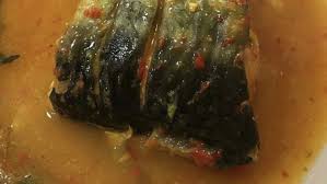 Popular in muar, johor cake type made from fish meat and spices traditionally served steamed, wrapped inside a banana leaf or grilled in coconut leaves. Go Bang Maju Ikan Patin Tempoyak