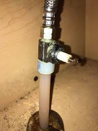 Expense and flexibility dictate the use of plastic pipe material rather than the copper tubing often installed in a stationary structure. Sharkbite 23337 0000lf Shut Off Water Valve Straight 1 2 X 1 4 Faucet Valves Tools Home Improvement Urbytus Com