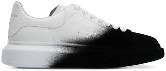 Alexander Mcqueen Spray Paints Oversized Sneakers Black And White Alexander Mcqueen Spray Paint Low Top Sneakers Farfetch Alexander Mcqueen Sneakers Top Sneakers Alexander Mcqueen