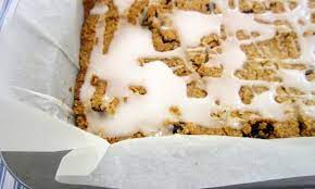 Weet Bix Slice With Lemon Icing Recipe Weet Bix Lemon Icing Lunch Box Recipes