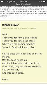 12 grace before meals prayers selections Dinner Prayer Prayers Before Meals Dinner Prayer Thanksgiving Prayers For Family