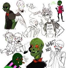 Caliborn Homestuck Character Zelda Characters