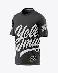 Download Men S Loose Fit Graphic Tee Mockup Front Half Side View In Apparel Mockups On Yellow Images Object Mockups