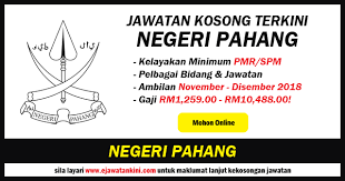 Jawatan kosong jabatan perkhidmatan awam malaysia jpa tawaran adalah dipelawa dari. Jawatan Kosong Terkini Di Negeri Pahang Tetap Kontrak Ejawatankini Com