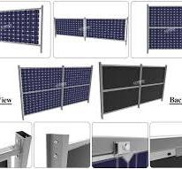 CORIGY Bifacial Solar Fence System – Vertical Mounting ...