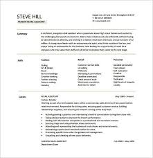Resume examples see perfect resume samples that get jobs. 5 Retail Resume Templates Doc Pdf Free Premium Templates