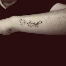 Family Heartbeat Tattoo Tattoos Tattoos For Daughters