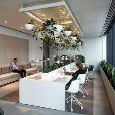 Nice 40 Relaxing Green Office Decor Ideas Kantoorruimte Inrichting Moderne Kantoren Moderne Kantoorinrichting