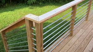 Both are rugged, but only aluminum is rustproof. How To Build A Deck With Metal Conduit Railings Youtube