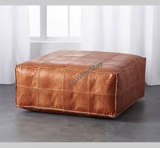 This leather pouf was made out of 100% leather and has all the characteristics of a beautiful centerpiece. Wholesale Real Leather Ottoman Pouf Low Floor Cushion Sofa Salon Footrest Vintage Square Coffee Table Buy One Cushion Leather Sofa Pouf Ottoman Salon Footrest Product On Alibaba Com