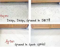A Surprising Way To Get Stubborn Dirt Out Of Your Linoleum Floors Cleaning Vinyl Floors Clean Linoleum Floors Cleaning Hacks