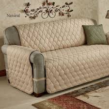 Covers are finished with scalloped edges on the bottom hem. Paradise Solid Color Furniture Protector Loveseat Furniture Protectors Couch Covers Sofa Protector
