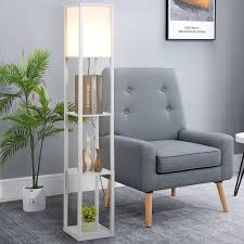 Lamps floor lamps with shelves uk this floor lamps with shelves uk graphic has 20 dominated colors, which include uniform grey, tin, silver, steel, kettleman, aged chocolate, black cat, snowflake, artisans gold, black, suede vest, tamarind, monarch migration, white, tomorokoshi yellow, dwarf fortress, dwarven bronze, crow wing, del sol maize. 4 Tier Standing Floor Lamp With Storage Shelf