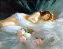 Image result for tranh thiếu nữ đẹp