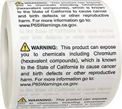 California is now on the verge of requiring all coffee shops and manufacturers to include a warning on the beverage that it may cause cancer. Prop 65 Warning Label For A More Serious Environmental Law