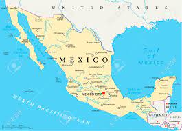 Mexico city is the nation's capital. Mexiko Politische Karte Mit Den Kapital Mexiko Stadt Die Landesgrenzen Die Wichtigsten Stadte Flusse Und Seen Englisch Kennzeichnung Und Skalierung Lizenzfrei Nutzbare Vektorgrafiken Clip Arts Illustrationen Image 32371939