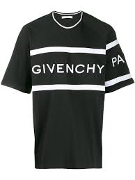 Givenchy Oversized Logo Print T Shirt Farfetch In 2020 Shirts Print T Shirt Black Shirt