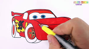Disney cars 2 lightning mcqueen movie coloring page free. Car 3 Coloring Book Lightning Mcqueen Coloring Pages Video Dailymotion