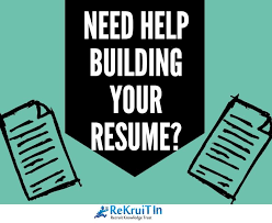 Need Help In Building Resume Rekruitin Com Resume Experts Help In Building Professional Resume Build Your Resume Resume Template Examples Resume
