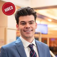 Congratulations to Kyle Gilbert ('23 Management) for being #Hired!