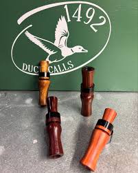 4 Custom-Made Wooden Duck Calls