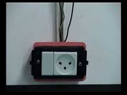 طريقة توصيل المخارج الكهربية الاباريز Youtube