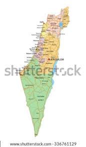 View israel country map, street, road and directions map as well as satellite tourist map. Shutterstock Puzzlepix