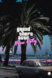 Grand Theft Auto Vice City City Artwork Grand Theft Auto Series City Wallpaper