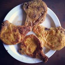 Once hot, place pork chops in the skillet and sear for 2 minutes per side. Cornmeal Crusted Pork Chops Recipe Fast Flavor In A Thin Cut Viet World Kitchen