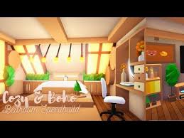Cozy Boho Bedroom Speedbuild Roblox Adopt Me Youtube Simple Bedroom Design House Decorating Ideas Apartments My Home Design