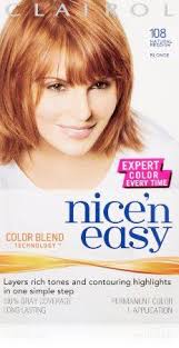 Clairol Nice N Easy Hair Color 108 Natural Reddish Blonde I Really Want To Go Redhead A Bit Easy Hair Color Nice N Easy Hair Color Hair Color