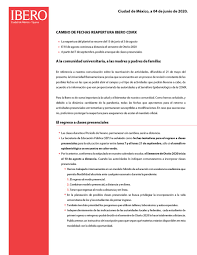 Universidad iberoamericana is an exchange destination for university college utrecht students, located in mexico city, mexico. Ibero Cd De Mexico On Twitter Comunicado Aviso De La Universidad Iberoamericana Ciudad De Mexico Sobre Cambio De Fechas De La Reapertura De Nuestro Plantel Https T Co 5zf2rvw9r0 Https T Co Ltqfvnpcrt