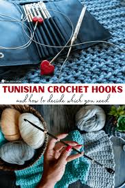 Tunisian crochet hooks, also called afghan crochet hooks, are longer than regular crochet hooks. Tunisian Crochet Hooks Guide Heart Hook Home